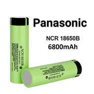 PANASONIC NCR18650A | 6800mAh | 18650 Baterai / Battery | 4.87A Free Pegaman Batterai 2 Pcs Original