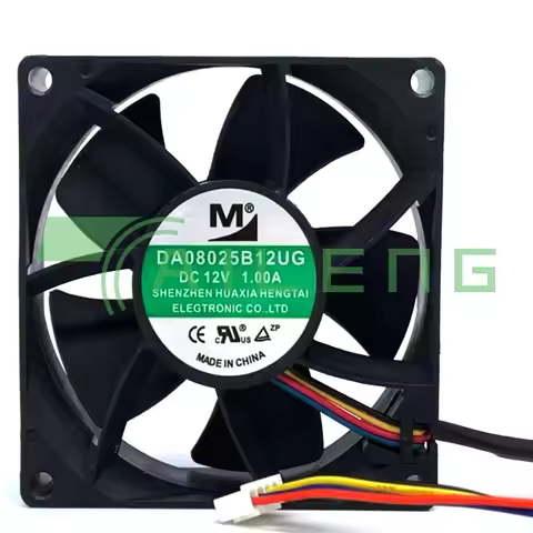 DA08025B12UG 80mm High Speed Cooling Fan for Power Supply PSU DC12V 1.00A 80*80*25MM 8CM m20s m21s M