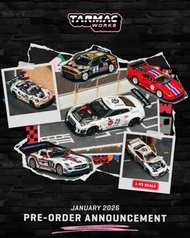 最新預訂 Tarmac Works 1/64 LBWK NISSAN GT-R R35 PORSCHE 911 GT3 FERRARI F40 LANCIA DELTA HF MERCEDES-BEN