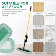 Microfiber Mop Replacement for Commercial Microfiber Dust Mop Cloth for Any Microfiber Flat Mop Syst