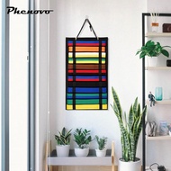 [Phenovo] Martial Arts Belt Storage Holder Martial Arts Belt Hanging Holds 12 Karate Belts