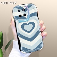 Hontinga เคสโทรศัพท์ Realme 12 Pro+ 12X 5G C67 11 10 2 Pro Realme 5 Pro 5i 5s 6 Pro 6i 7 Pro 7i 8 5G เคสลายคนรักทำจากซิลิโคนเนื้อนุ่มลายหยักเคสแบบนุ่มเคสโทรศัพท์สำหรับเด็กผู้หญิง