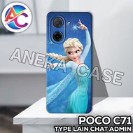 AC64/Case poco C71/ MEN'S Motif poco C71/casing poco C71/silicone poco C71