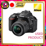 【Used】Nikon Digital SLR Camera D5500 18-55 VRII Lens Kit Black 24.16 Megapixels 3.2” LCD Touch Panel