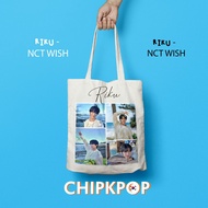 [PACKAGE SET] TOTEBAG RIKU NCT WISH I RIKU NCT WISH I NCT WISH KPOP I TOTEBAG KPOP I TOTEBAG NCT WIS