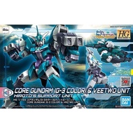 BANDAI HG 1/144 Mobile Suit Gundam HGBD:R HIROTO'S SUPPORT UNIT CORE GUNDAM G-3 COLOR & VEETWO UNIT