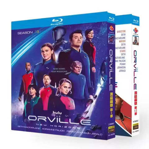 The Orville Season 1-3 Blu-ray Disc DVD