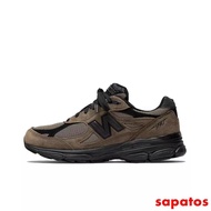 JJJJound x New Balance 990 v 3 Co branded Retro Low top Casual Running Shoes for Men and Women Light Brown US Casual shoes N409