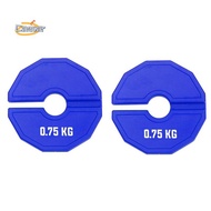 【caesarA8】Gym Micro-Type Plates Dumbbell Fractional Weight 0.75kg Plate Rubber Fractional Weight Pla