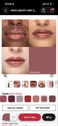 Haus labs Atomic Shake Lip Lacquer