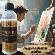 Flow Aid for Acrylic Paint 100ml Fluid Aid Fluid Additive for Teachers Artists Palette Preparation C