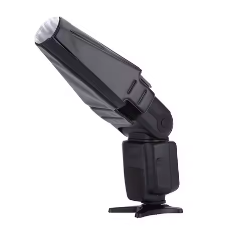 Universal Photo Flash Light Diffuser Softbox Foldable Snoot Beamr Reflector for Canon Nikon Yongnuo 