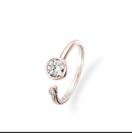 CVD Diamond Ring 培育鑽石線戒卡裝培育鑽石戒