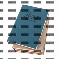 MARIER Notebook, Efficiency Manual English 2027 Planner Book, High Quality A5 Business Daily Planner