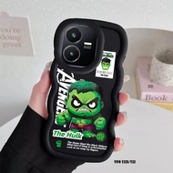 Case hp Vivo Y22 Y22S Y22T Y35 Y17S Y16 Y56 5G Y02S New Macaron Candy Color Silicone Casing IronMan 