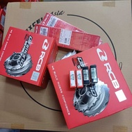 Y15ZR Y16 Set Takasago Excel Asia 160X18 Black, RCB Hub Gantang, Lidi/Spoke Chrome Complete One Set