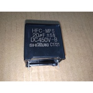 HFC-MPS 450VDC 20uF inverter air conditioning capacitor 20uF450VDC new inventory 28mm pin