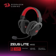 Redragon ZEUS H510-LIT Wired Gaming Headset 53MM Audio Driver Detachable Microphone