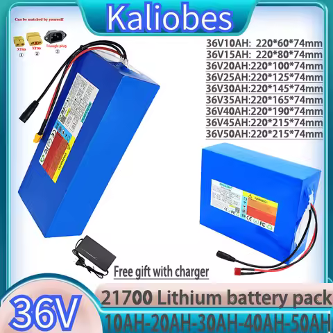 21700 lithium battery 36V 10Ah 15Ah 20Ah 25Ah 30Ah 35Ah 40Ah 45Ah 50Ah battery pack 1500W Motorcycle