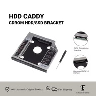 8.9,9.5,12.7mm Universal SATA 2.5" 2nd HDD Caddy SSD Hard Drive for Laptop / CDROM HDD / SSD Bracket