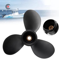 7 1/2 x 7 Outboard Propeller for   4-6HP 58110-91JN0-019 Marine Propeller 10 Spline Tooth 3 Blades