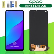 6.43" Original Display For OPPO Reno5 Lite CPH2205 LCD Touch Screen Digitizer Assembly Replacement For OPPO Reno 5 Lite lcd