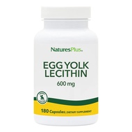 NaturesPlus Egg Yolk Lecithin 600mg – 180 VegCap