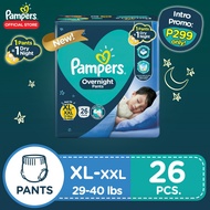 Pampers Baby Diaper Overnight Pants XL 26 Pieces