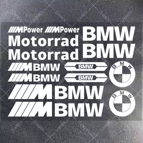 For BMW E93 F10 F20 F30 F40 F15 F25 F26 F31 F49 F86 M3 M5 X3 x1 e46 M Moto Sticker Body Bumper Motor