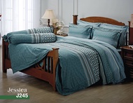 JESSICA 6 ฟุต 5ฟุต ผ้านวม +ผ้าปู / ผ้าห่ม รุ่น J 300 เส้น ชุดเครื่องนอน wonderful bedding bed ชุดที่
