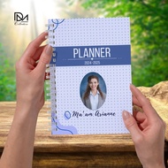Personalize Teacher Planner Journal - 2025-2026 | BLUE | A4, B5, A5 Size - 120 Pages