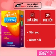 Bao cao su Jun-cai Pleasuremax gân và điểm nổi - Hộp 12 cái | GUNSHOP VIỆT NAM