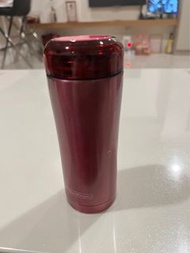 （二手）妙管家 HouseKeeper 真空炫彩杯 260ml 真空杯 304保溫杯 保溫瓶 粉色