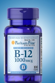 Puritan's Pride Vitamin B-12 1000 mcg Timed Release 1000 mcg / 100 Caplets.