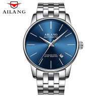 AILANG Luxury Brand Watches Men Automatic Mechanical High Quality Stainless Steel Clock Man Sports Watch Army Watch Relogio 2019