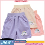 Kids Girls Pants Seluar Budak Perempuan Summer Sports Shorts Baby Girl Shorts Thin Girl Loose Casual