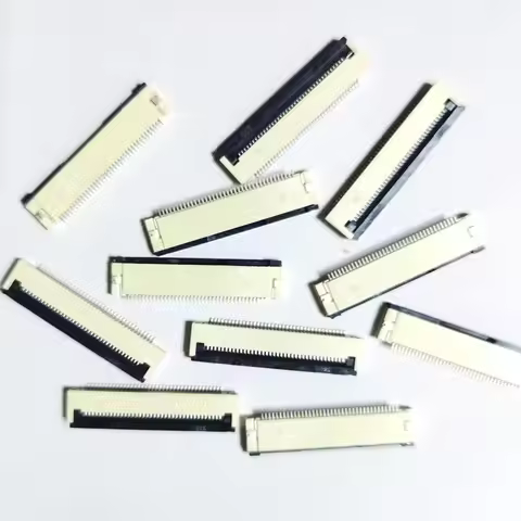 FFC Socket FPC Connector 28P 30P 32P 34P 36P 38P 40Pin Flip Cover Contact with a Spacing of 0.5MM