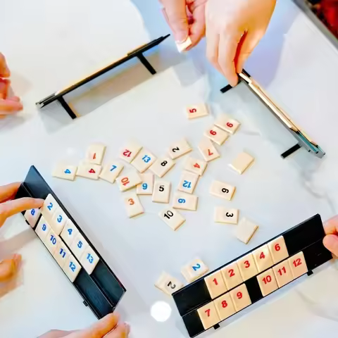 Standard Israeli Mahjong Digital Mahjong Cards Rummy Classic Table Game Family Gathering Multiplayer