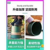 pasu bunga hiasan ruang tamu tinggi kaki pasu bunga hiasan Periuk bunga orkid ruang tamu plastik balkoni saiz besar periuk gelen menebal resin bulat diameter besar periuk pasu khas