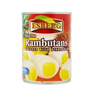 ESBERG RAMBUTANS FILLED WITH PINEAPPLE 565G (Product of Thailand)