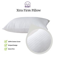 Beddy Microfiber Pillow with 100% Cotton Cover-1300g Extra Firm