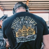 [GBRS GROUP BURN THE SHIP Octopus Printed Military Tough Guy 100% Cotton Breathable T-Shirt 0404
