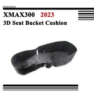 PSLER For Yamaha XMAX300 XMAX 300 Seat Bucket Cushion Toilet Liner Inner Storage Box liner Shock Absorption 2023