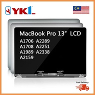 New For Macbook Pro 13.3“ A1706 A1708 A1989 A2159 A2251 A2289 A2338 LCD Display