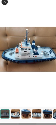 Fairplay VI 遙控 船 海峰模型 kymodel 搖控船 rc tugboat 船模連電池10通道富斯遙控器 富斯