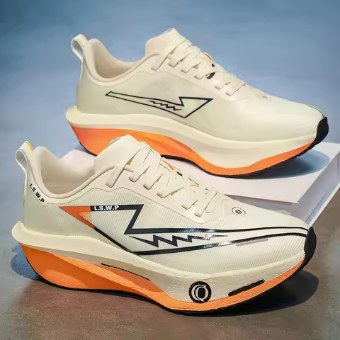 Neutral Running Shoes Featuring an Embedded Carbon Plate; Suitable for Gym Workouts, Outdoor Running
