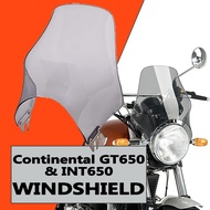Royal Enfield Windshield Continental GT 650 2021-2023 Motorcycle Windscreen Proect Shield Motorcycle