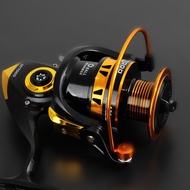 @PT>Metal Reel Mini Spinning Reel 5.2:1Mini GT500 Weight 150G Outdoor Ice Fishing Sea Rock Raft Angl