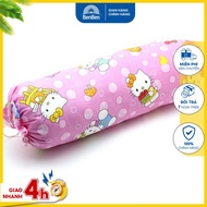 Gối ôm em bé size 60x20cm hàng Việt Nam cao cấp - Ben Ben goi om em be - gối chặn - goi chan.