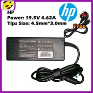 HP Laptop Adapter Dell Laptop Adapter HP Laptop Charger 19.5V 4.62A HP Laptop Charger Blue Head Pavilion 14-e001 14-e010